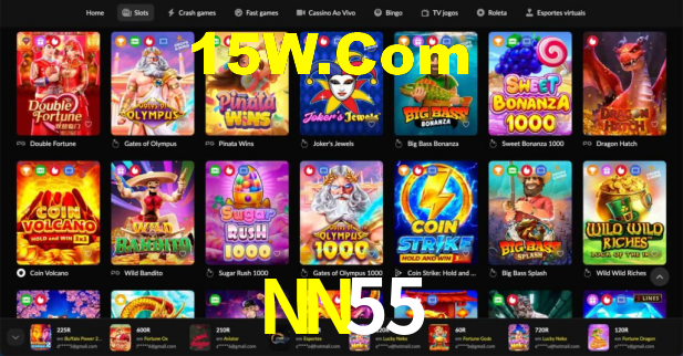NN55: Seu Cassino Premiado com Pagamentos Rápidos